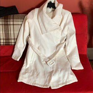 Coat. White size small